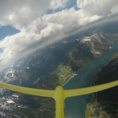 Verortung via Georeferenzierung der Kamera: Aufgenommen in der Nähe von Gemeinde Eben am Achensee, Österreich in 2800 Meter